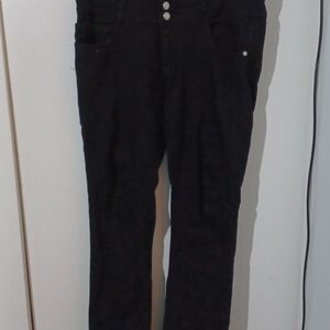 Stylish Black High-Waisted Pants